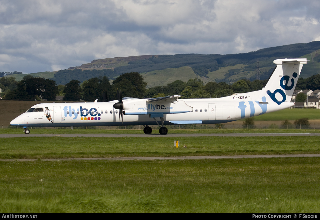Aircraft Photo of G-KKEV | Bombardier DHC-8-402 Dash 8 | Flybe | AirHistory.net #60771