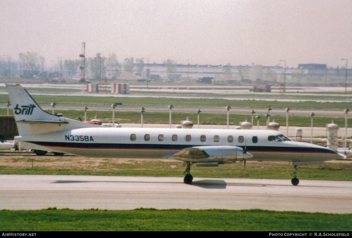 Aircraft Photo of N335BA | Fairchild Swearingen SA-226TC Metro II | Britt Airways | AirHistory.net #60774