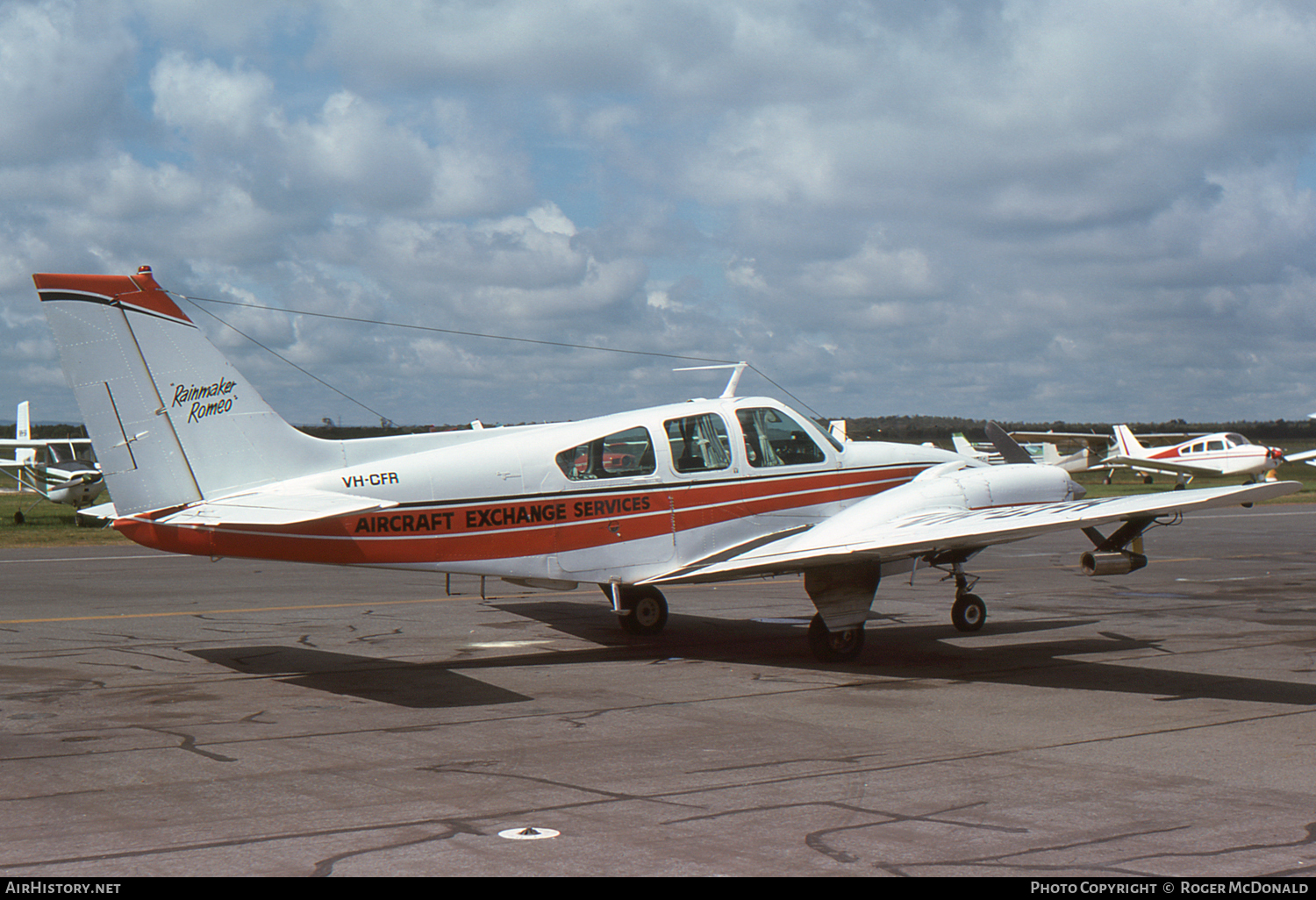 Aircraft Photo of VH-CFR | Beech C55 Baron (95-C55) | Aircraft Exchange Services | AirHistory.net #60788