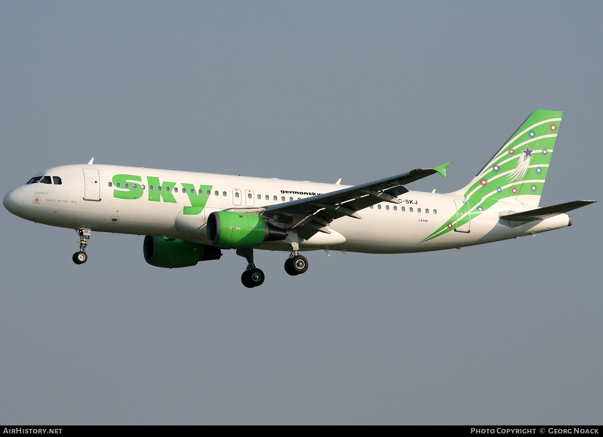 Aircraft Photo of TC-SKJ | Airbus A320-211 | Sky Airlines | AirHistory.net #60803