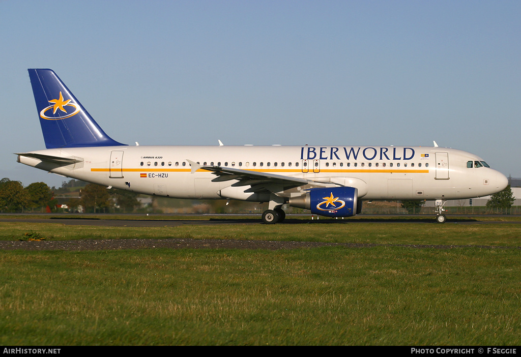 Aircraft Photo of EC-HZU | Airbus A320-214 | Iberworld Airlines | AirHistory.net #60808