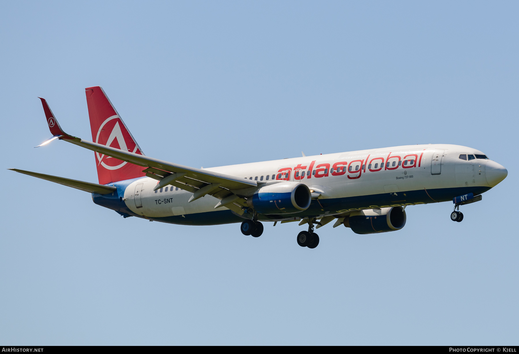 Aircraft Photo of TC-SNT | Boeing 737-8HC | AtlasGlobal Airlines | AirHistory.net #60818