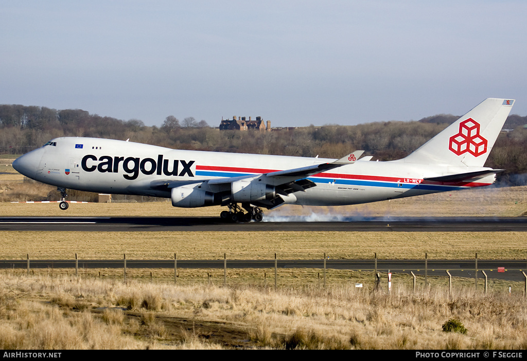 Aircraft Photo of LX-WCV | Boeing 747-4R7F/SCD | Cargolux | AirHistory.net #60824