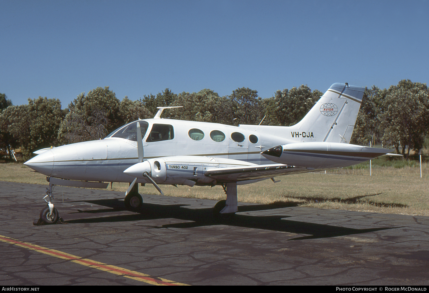 Aircraft Photo of VH-CJA | Cessna 402 | Avior Airlines | AirHistory.net #60826