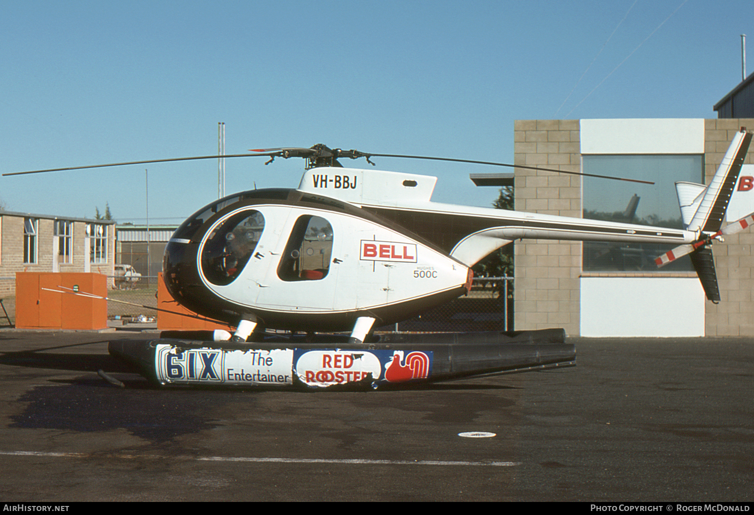 Aircraft Photo of VH-BBJ | Hughes 500C (369HS) | Bell Bros. Contractors | AirHistory.net #60839