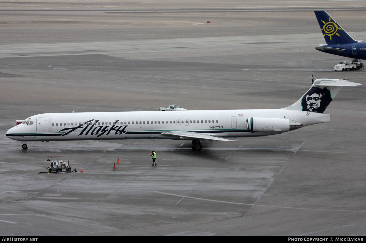 Aircraft Photo of N977AS | McDonnell Douglas MD-83 (DC-9-83) | Alaska Airlines | AirHistory.net #60841