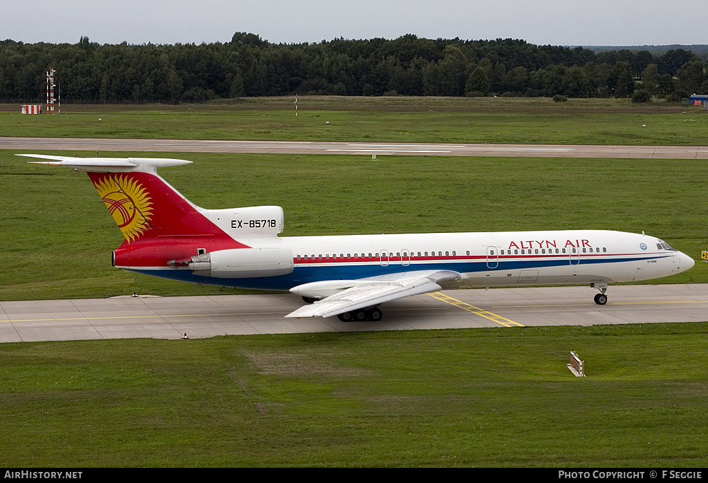 Aircraft Photo of EX-85718 | Tupolev Tu-154M | Altyn Air | AirHistory.net #60844