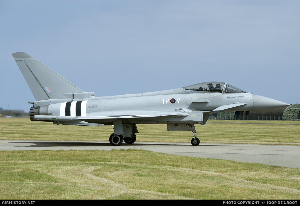 Aircraft Photo of ZK308 | Eurofighter EF-2000 Typhoon FGR4 | UK - Air Force | AirHistory.net #60845