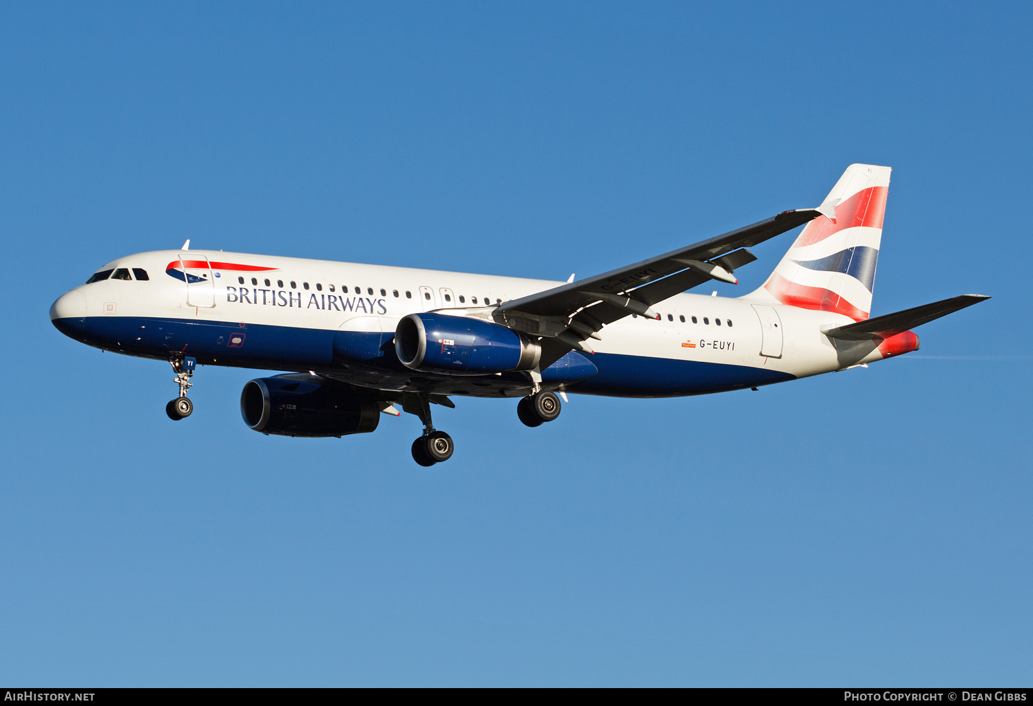 Aircraft Photo of G-EUYI | Airbus A320-232 | British Airways | AirHistory.net #60847