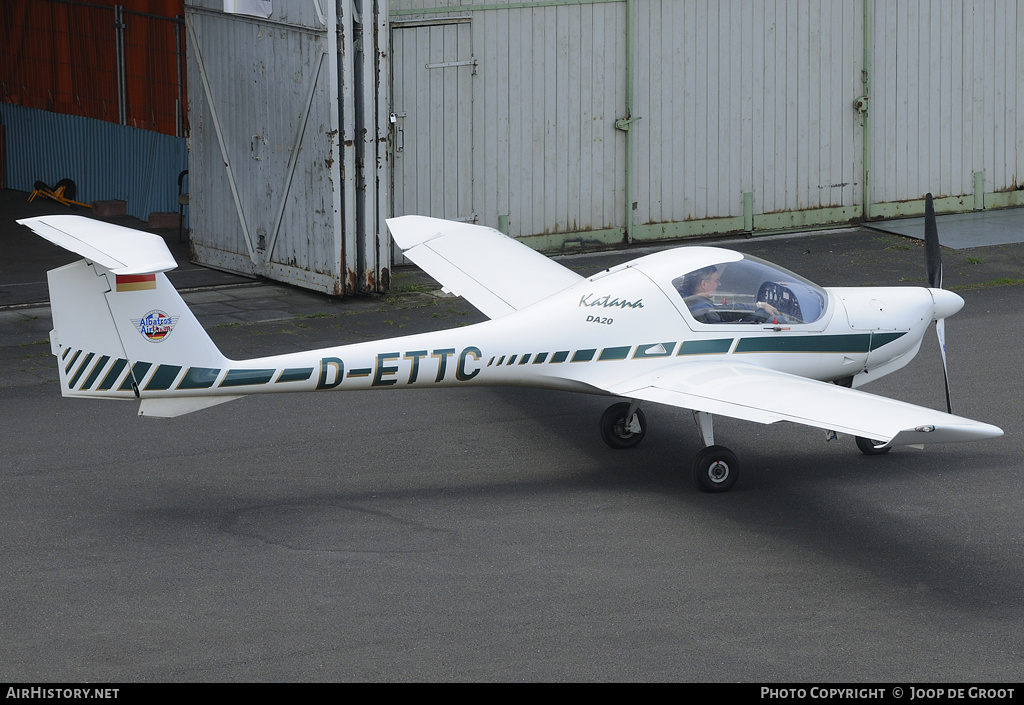 Aircraft Photo of D-ETTC | Diamond DA20-A1 Katana | AirHistory.net #60854