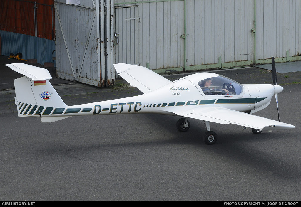 Aircraft Photo of D-ETTC | Diamond DA20A-1 Katana | AirHistory.net #60854