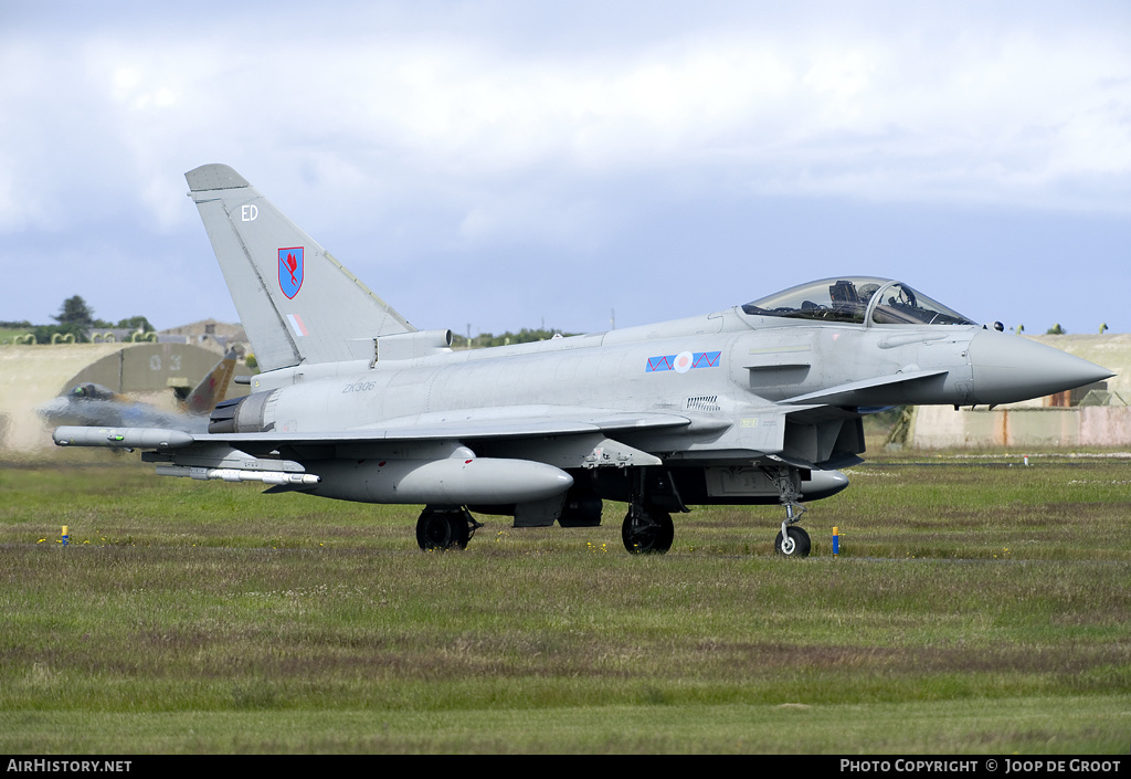Aircraft Photo of ZK306 | Eurofighter EF-2000 Typhoon FGR4 | UK - Air Force | AirHistory.net #60855
