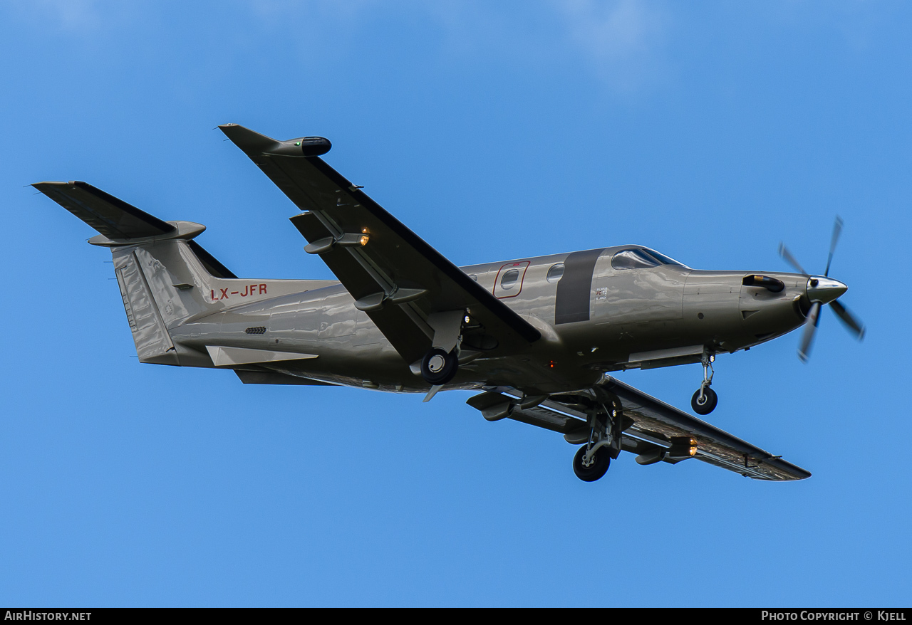 Aircraft Photo of LX-JFR | Pilatus PC-12NG (PC-12/47E) | AirHistory.net #60865