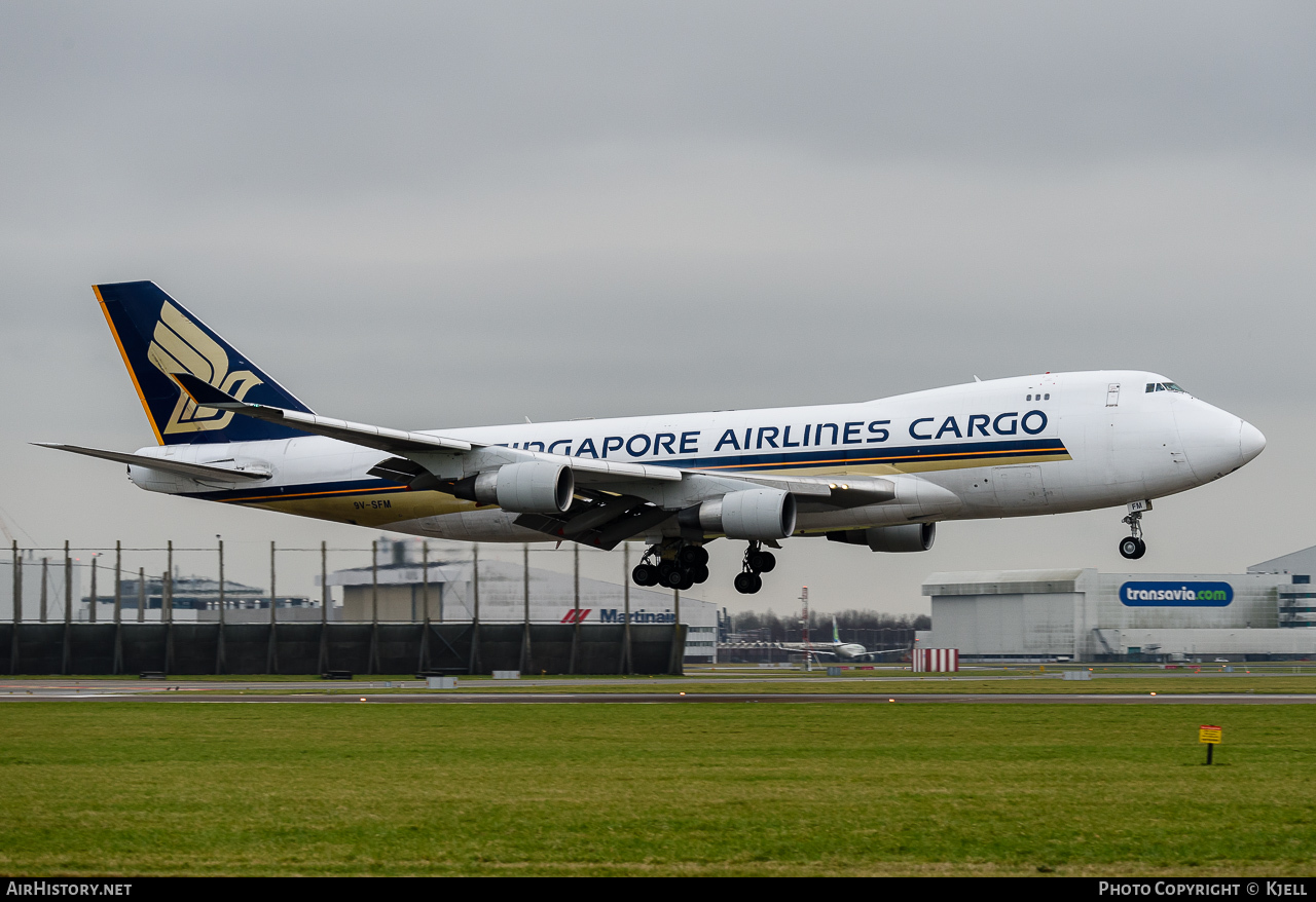 Aircraft Photo of 9V-SFM | Boeing 747-412F/SCD | Singapore Airlines Cargo | AirHistory.net #60871