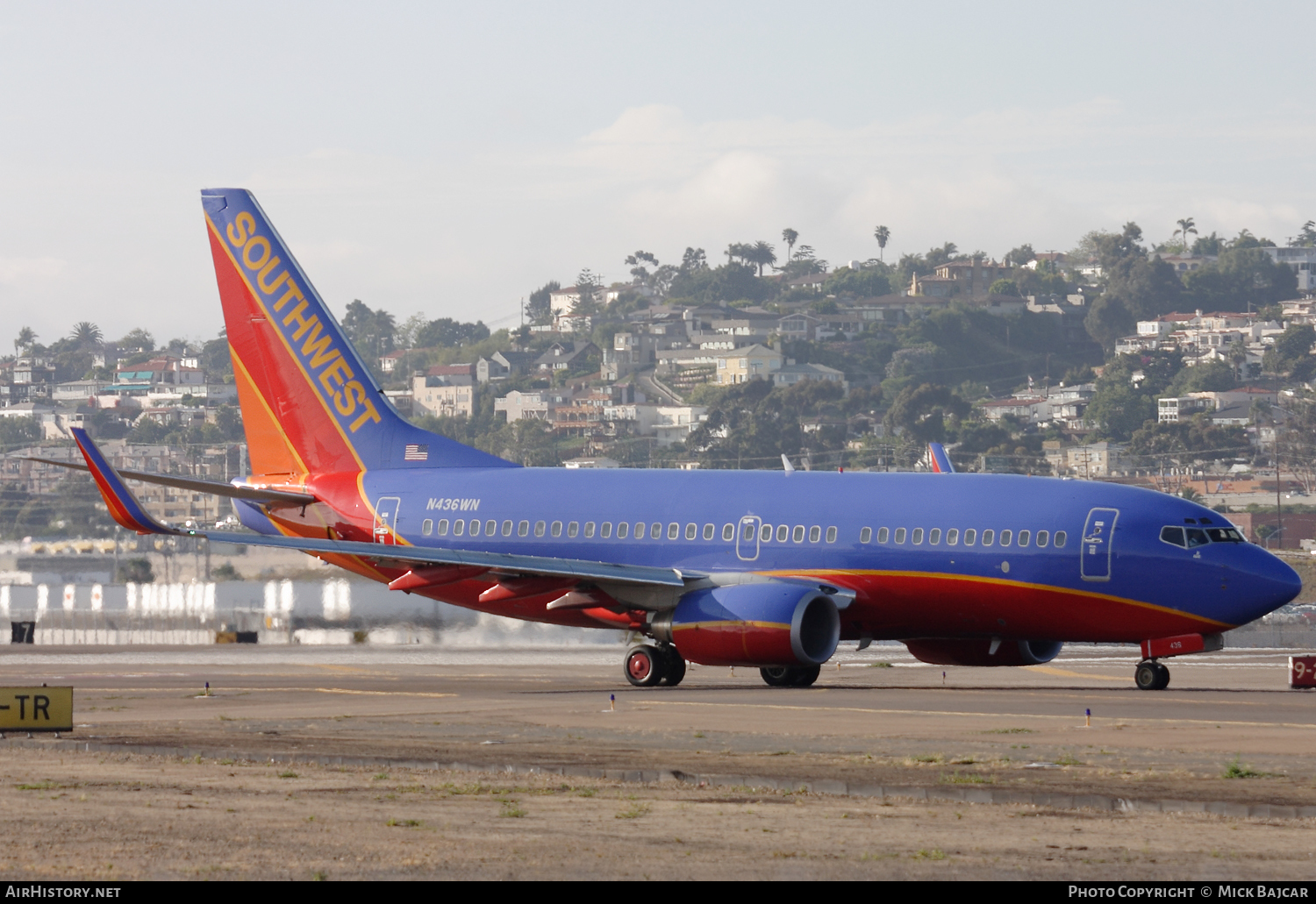 Aircraft Photo of N436WN | Boeing 737-7H4 | Southwest Airlines | AirHistory.net #60881