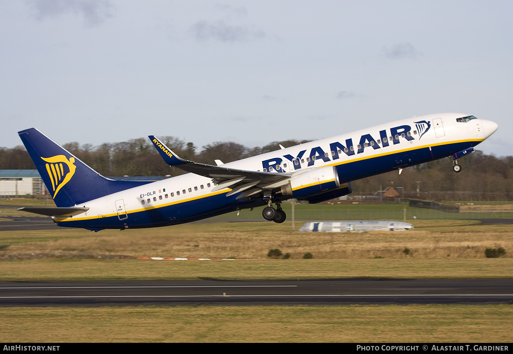 Aircraft Photo of EI-DLR | Boeing 737-8AS | Ryanair | AirHistory.net #60882