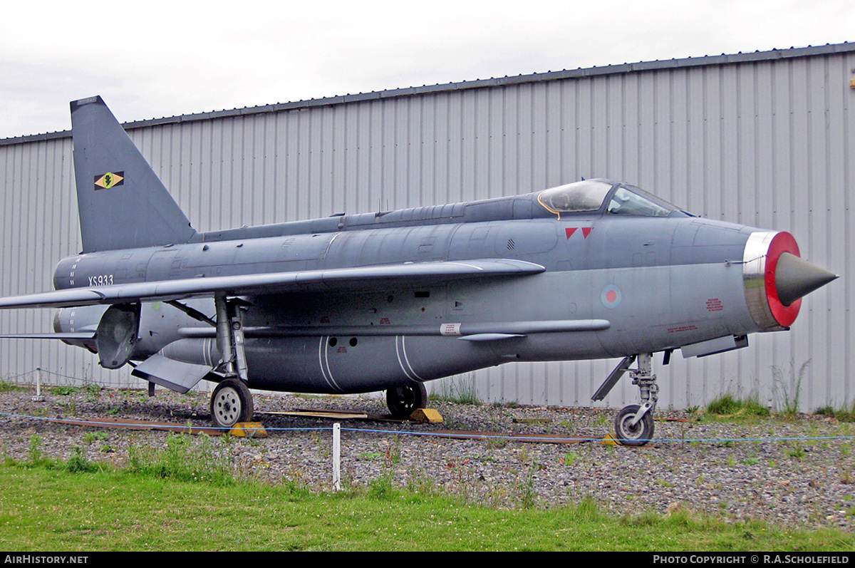 Aircraft Photo of ZF594 / XS933 | English Electric Lightning F53 | UK - Air Force | AirHistory.net #60895