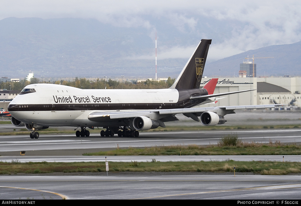 Aircraft Photo of N676UP | Boeing 747-123(SF) | United Parcel Service - UPS | AirHistory.net #60913