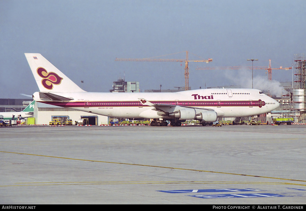 Aircraft Photo of HS-TGH | Boeing 747-4D7 | Thai Airways International | AirHistory.net #60914