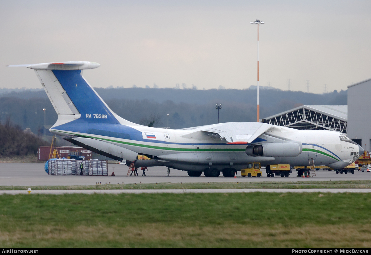 Aircraft Photo of RA-76386 | Ilyushin Il-76TD | Aviocon Zitotrans | AirHistory.net #60929