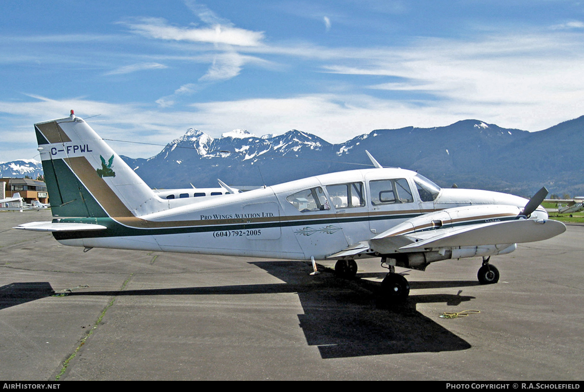 Aircraft Photo of C-FPWL | Piper PA-23-250 Aztec | Pro Wings Aviation | AirHistory.net #60939