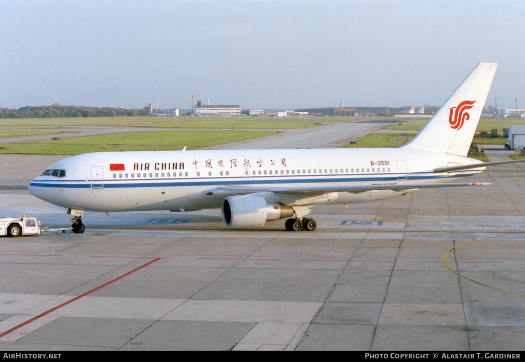 Aircraft Photo of B-2551 | Boeing 767-2J6/ER | Air China | AirHistory.net #60947