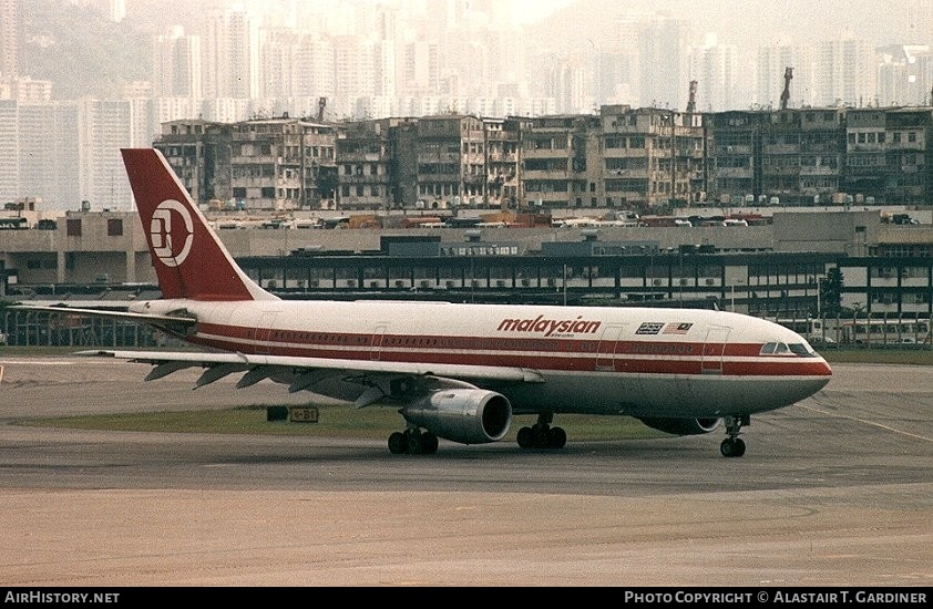 Aircraft Photo of 9M-MHD | Airbus A300B4-203 | Malaysian Airline System - MAS | AirHistory.net #60951
