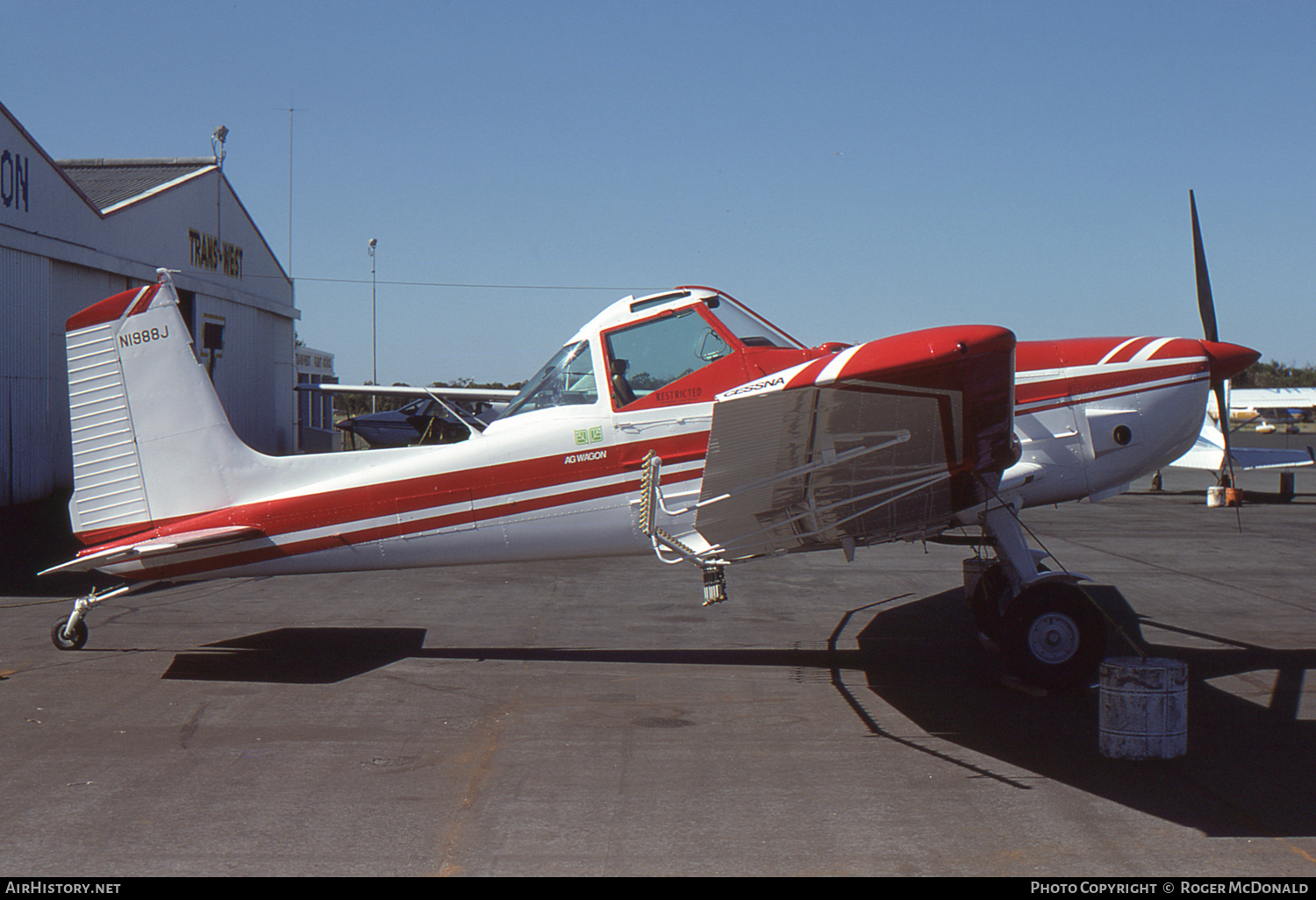Aircraft Photo of N1988J | Cessna A188B AgWagon | AirHistory.net #60966