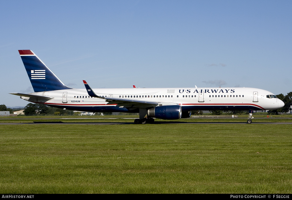 Aircraft Photo of N204UW | Boeing 757-23N | US Airways | AirHistory.net #60969