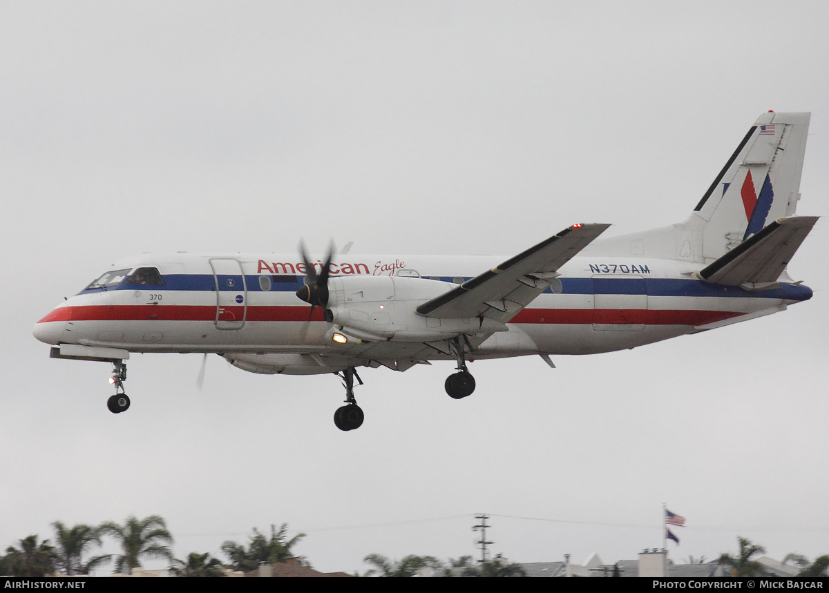 Aircraft Photo of N370AM | Saab 340B | American Eagle | AirHistory.net #60973