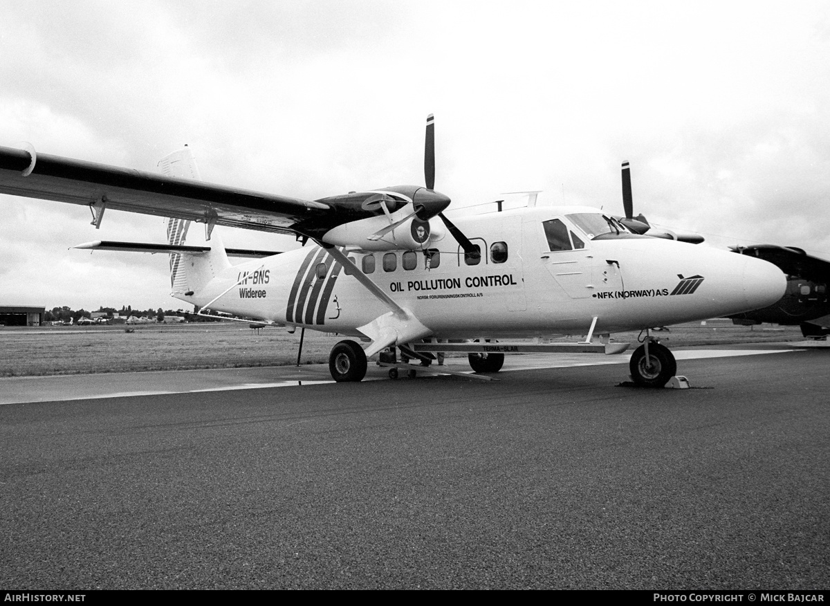 Aircraft Photo of LN-BNS | De Havilland Canada DHC-6-300 Twin Otter | NFK - Norsk Forurensningskontroll | AirHistory.net #60978