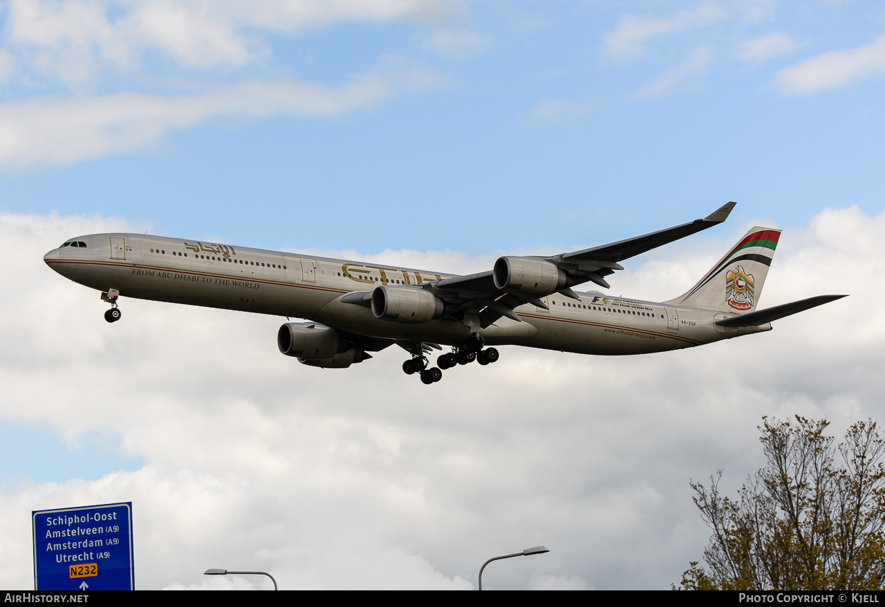 Aircraft Photo of A6-EHF | Airbus A340-642 | Etihad Airways | AirHistory.net #60981