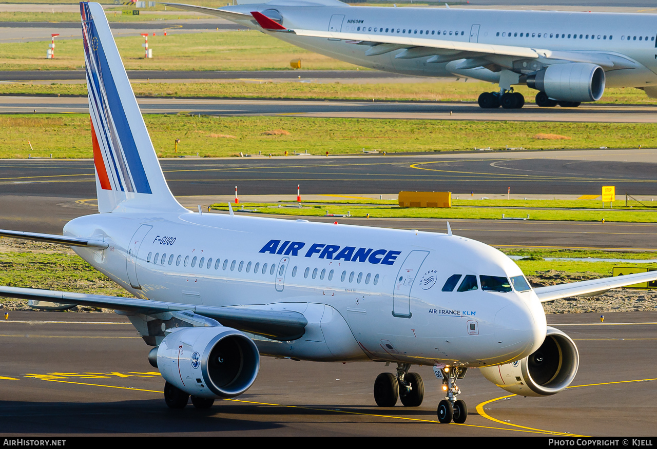 Aircraft Photo of F-GUGO | Airbus A318-111 | Air France | AirHistory.net #60996