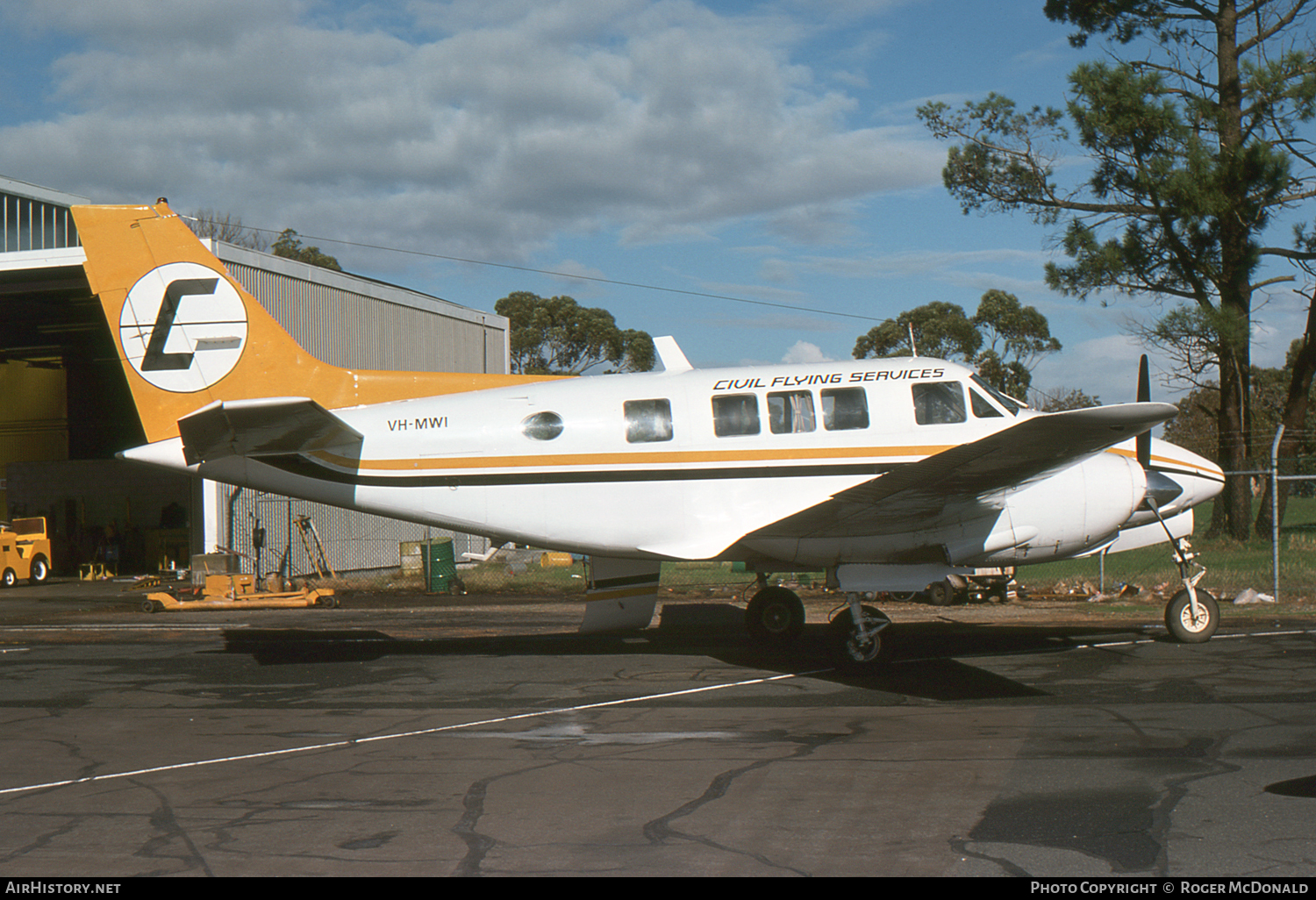 Aircraft Photo of VH-MWI | Beech 70 Queen Air | Civil Flying Services | AirHistory.net #61001