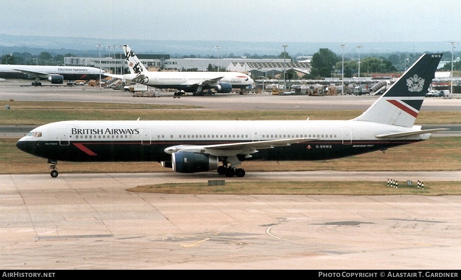 Aircraft Photo of G-BNWS | Boeing 767-336/ER | British Airways | AirHistory.net #61004