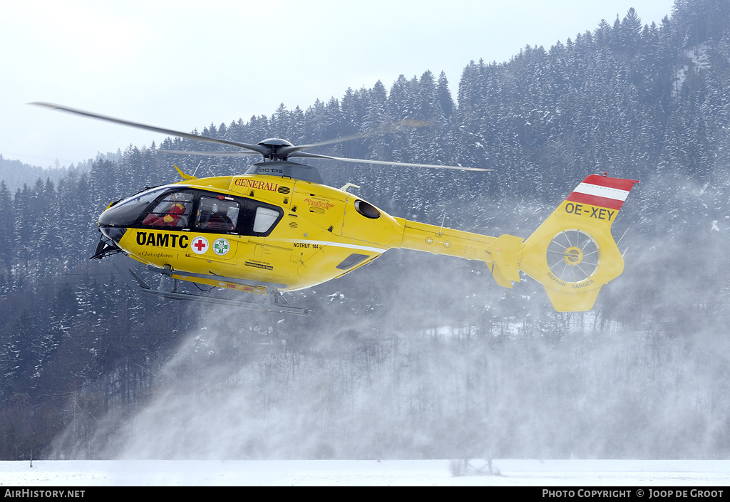 Aircraft Photo of OE-XEY | Eurocopter EC-135T-2+ | ÖAMTC | AirHistory.net #61005