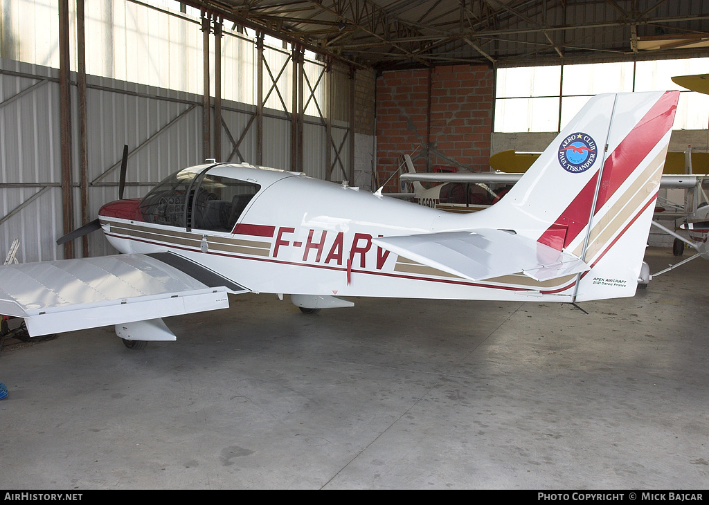 Aircraft Photo of F-HARV | Apex DR 400-140B | Aero Club Paul Tissandier | AirHistory.net #61032