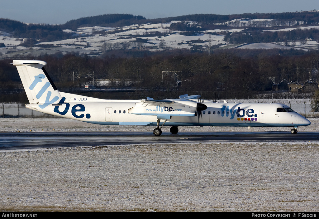 Aircraft Photo of G-JECX | Bombardier DHC-8-402 Dash 8 | Flybe | AirHistory.net #61037