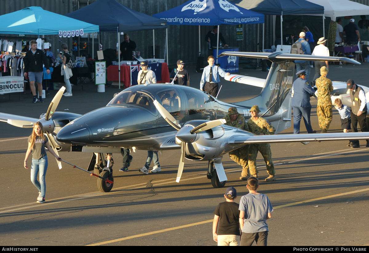 Aircraft Photo of VH-DNU | Diamond DA62 | Hawker Pacific | AirHistory.net #61051