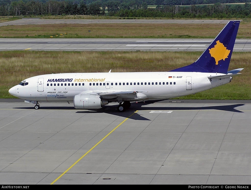 Aircraft Photo of D-AHIF | Boeing 737-73S | Hamburg International | AirHistory.net #61062