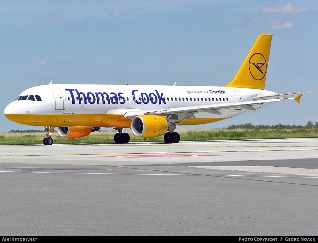 Aircraft Photo of D-AICC | Airbus A320-212 | Thomas Cook Airlines | AirHistory.net #61064