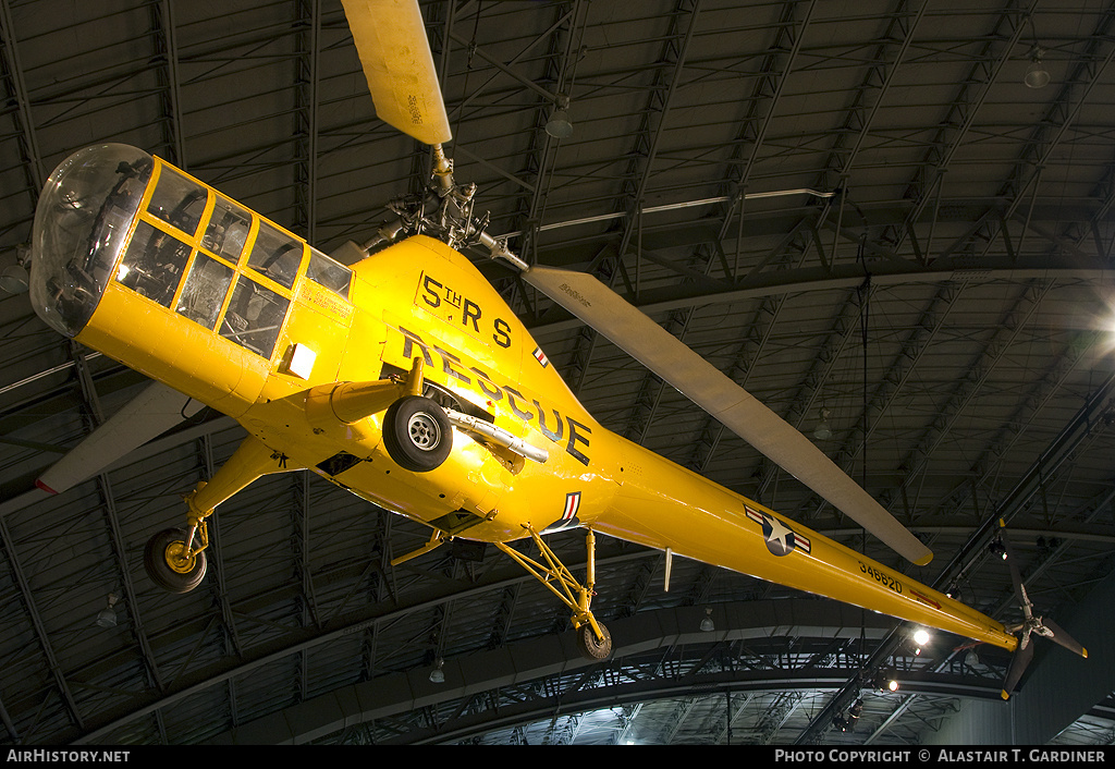 Aircraft Photo of 43-46620 / 346620 | Sikorsky YH-5A | USA - Air Force | AirHistory.net #61066
