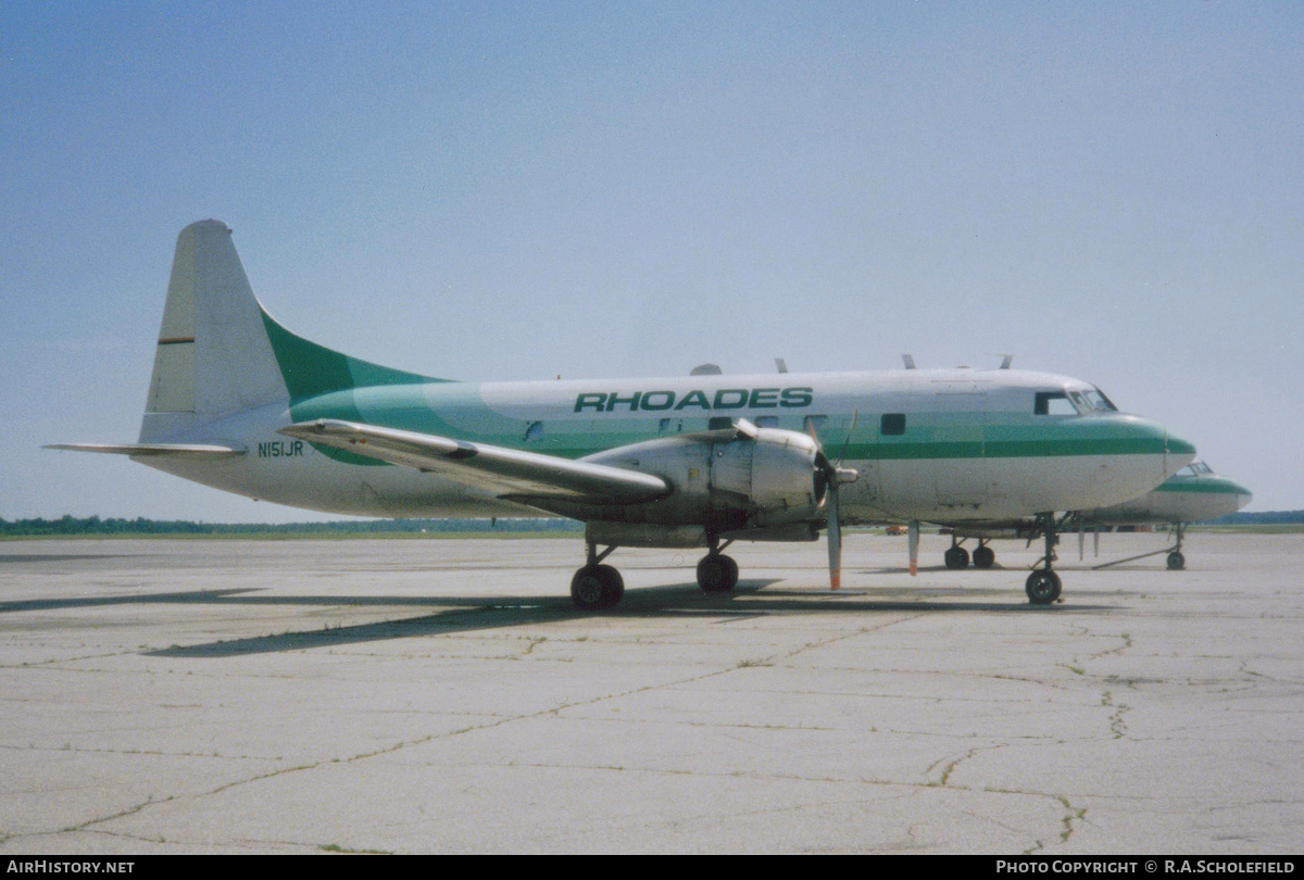 Aircraft Photo of N151JR | Convair T-29D | Rhoades Aviation | AirHistory.net #61072