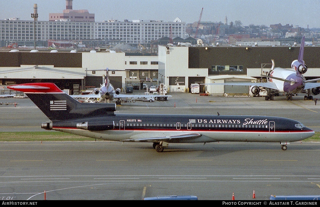 Aircraft Photo of N925TS | Boeing 727-227/Adv | US Airways Shuttle | AirHistory.net #61073