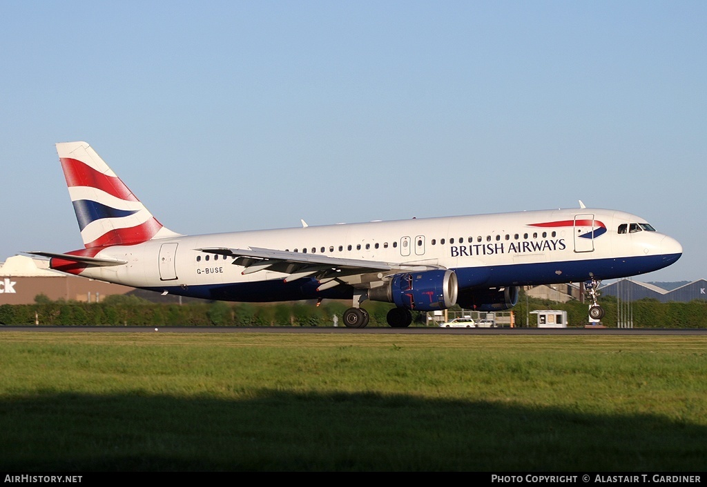 Aircraft Photo of G-BUSE | Airbus A320-111 | British Airways | AirHistory.net #61080