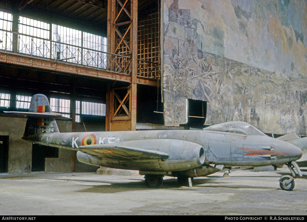 Aircraft Photo of EG-224 | Gloster Meteor F8 | Belgium - Air Force | AirHistory.net #61082