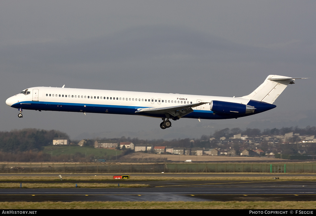 Aircraft Photo of F-GMLX | McDonnell Douglas MD-83 (DC-9-83) | Blue Line | AirHistory.net #61099