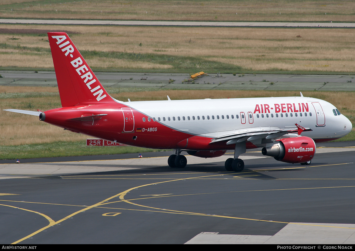 Aircraft Photo of D-ABGG | Airbus A319-112 | Air Berlin | AirHistory.net #61101
