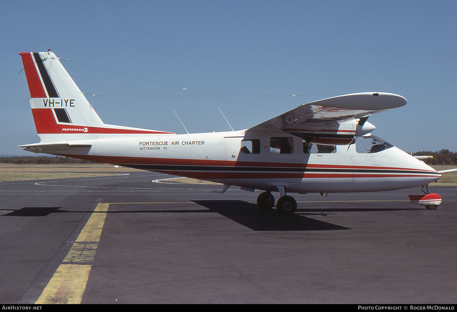 Aircraft Photo of VH-IYE | Partenavia P-68B Victor | Fortescue Air Charter | AirHistory.net #61102