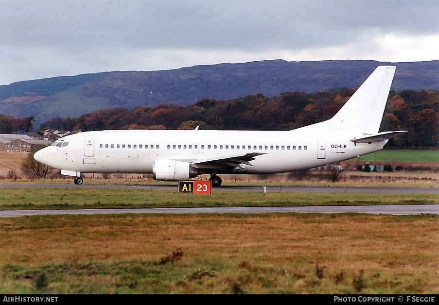 Aircraft Photo of OO-ILK | Boeing 737-3Q8(QC) | Air Belgium | AirHistory.net #61120